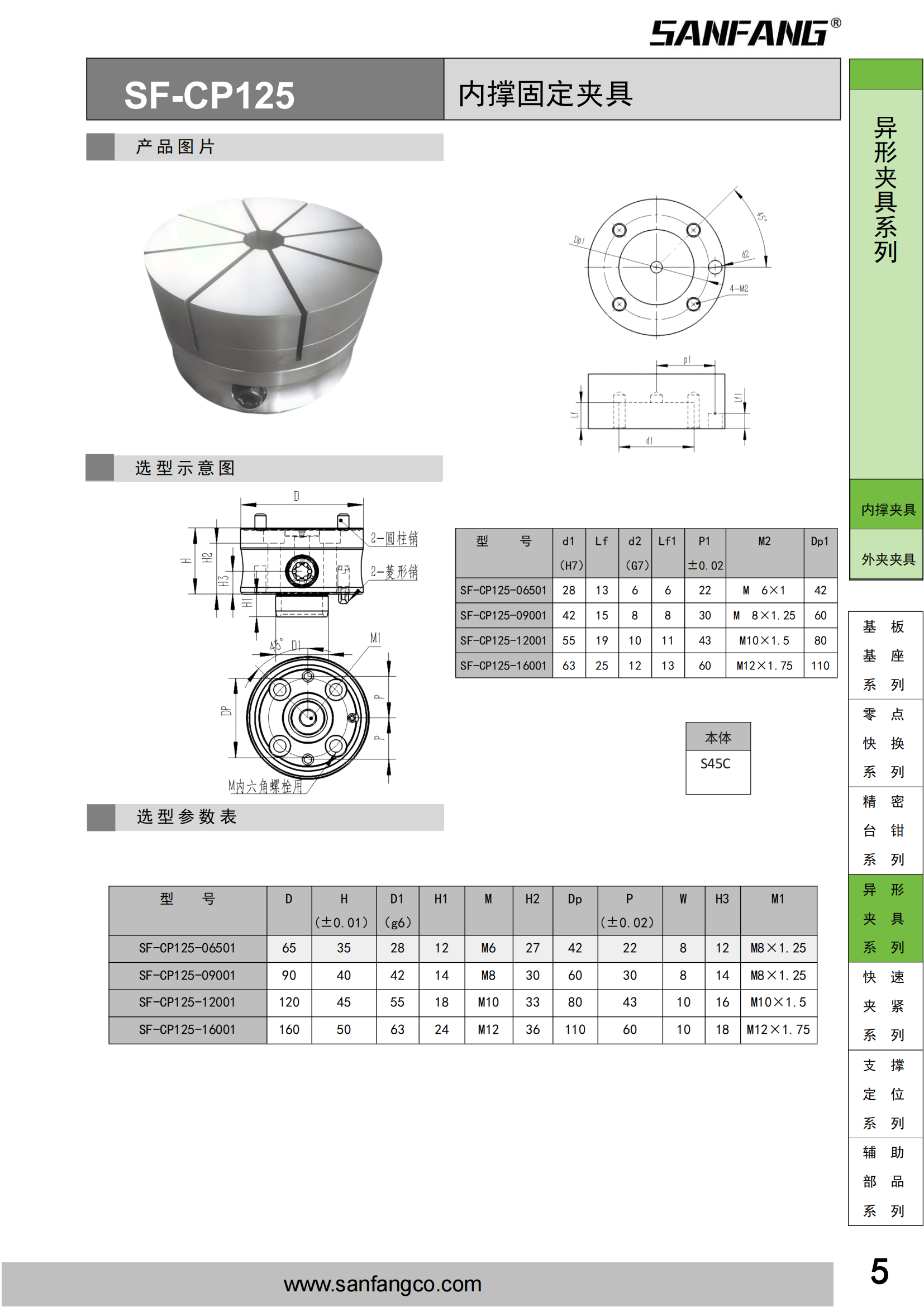 內撐固定夾具
