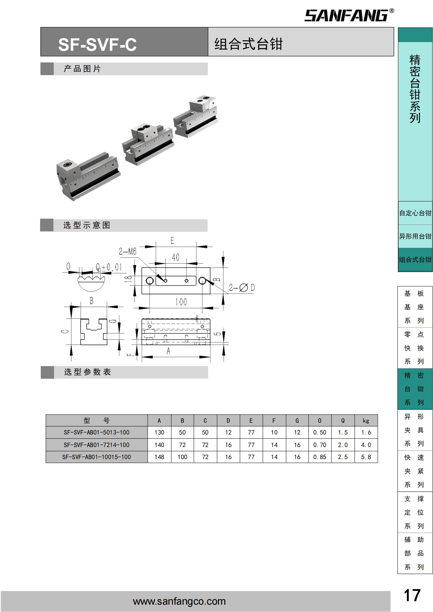 組合式臺(tái)鉗